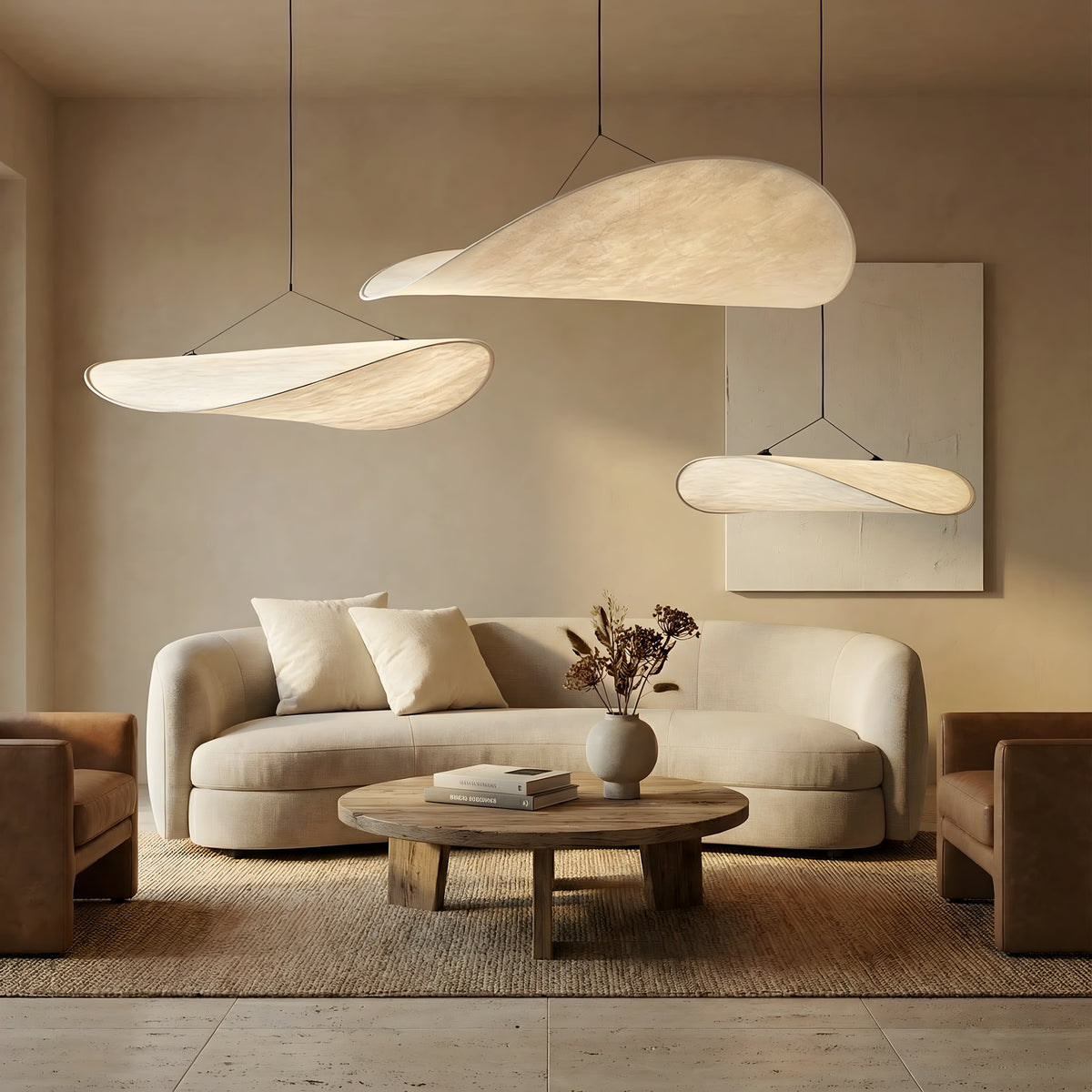 Japandi-Inspired Pendant Light