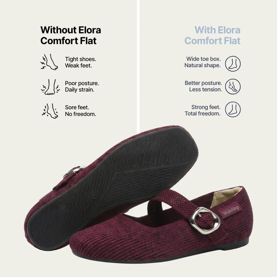 Elora - WideStep Comfort Flat