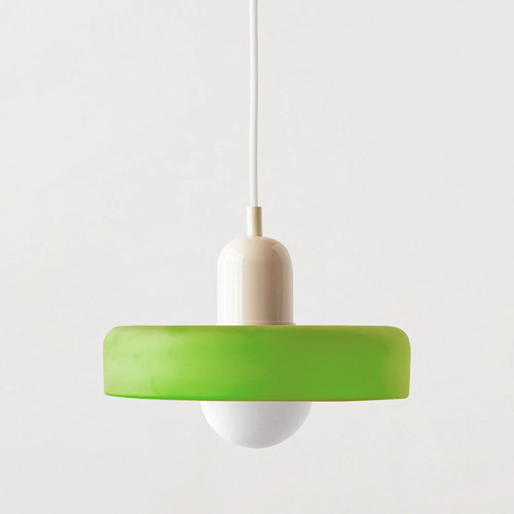 Leandro Bauhaus-Inspired Glass Pendant Light