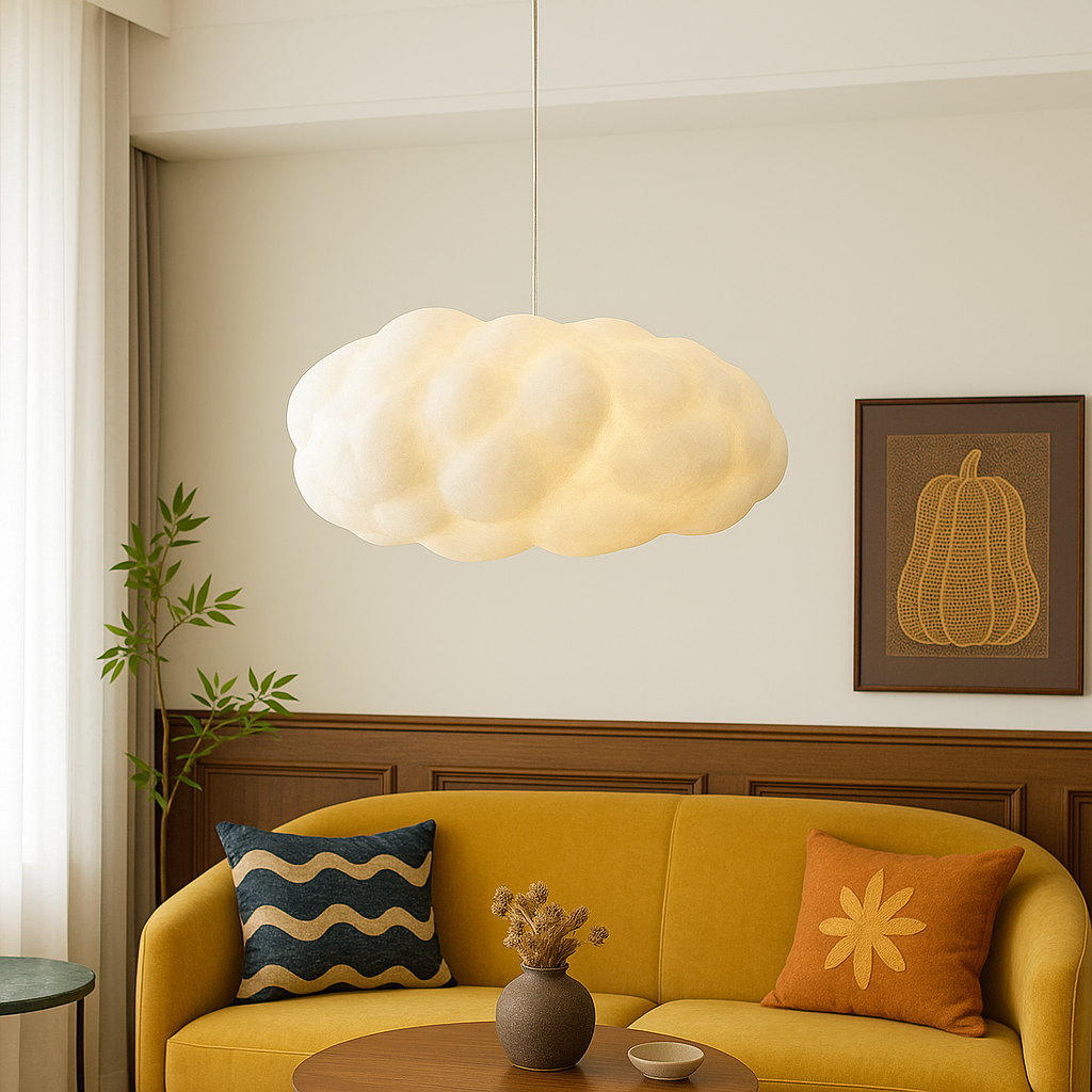 Cloud-Inspired Pendant Light