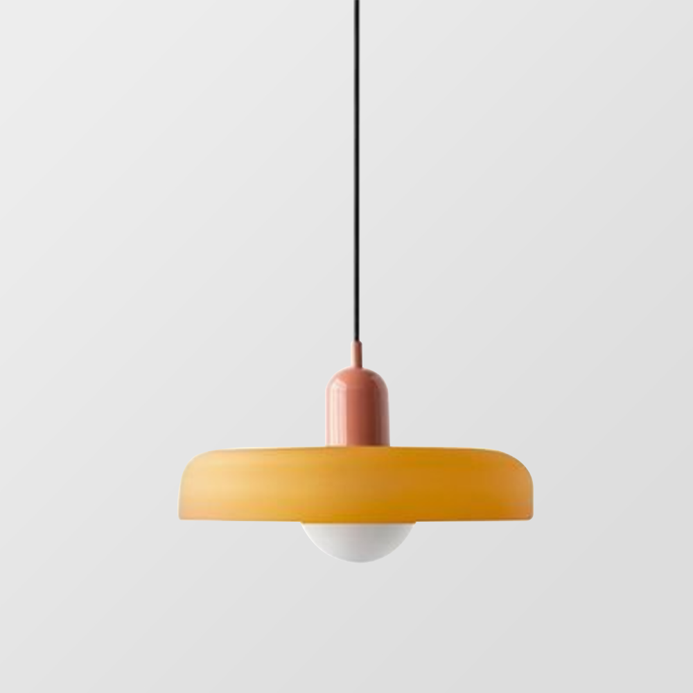 Leandro Bauhaus-Inspired Glass Pendant Light