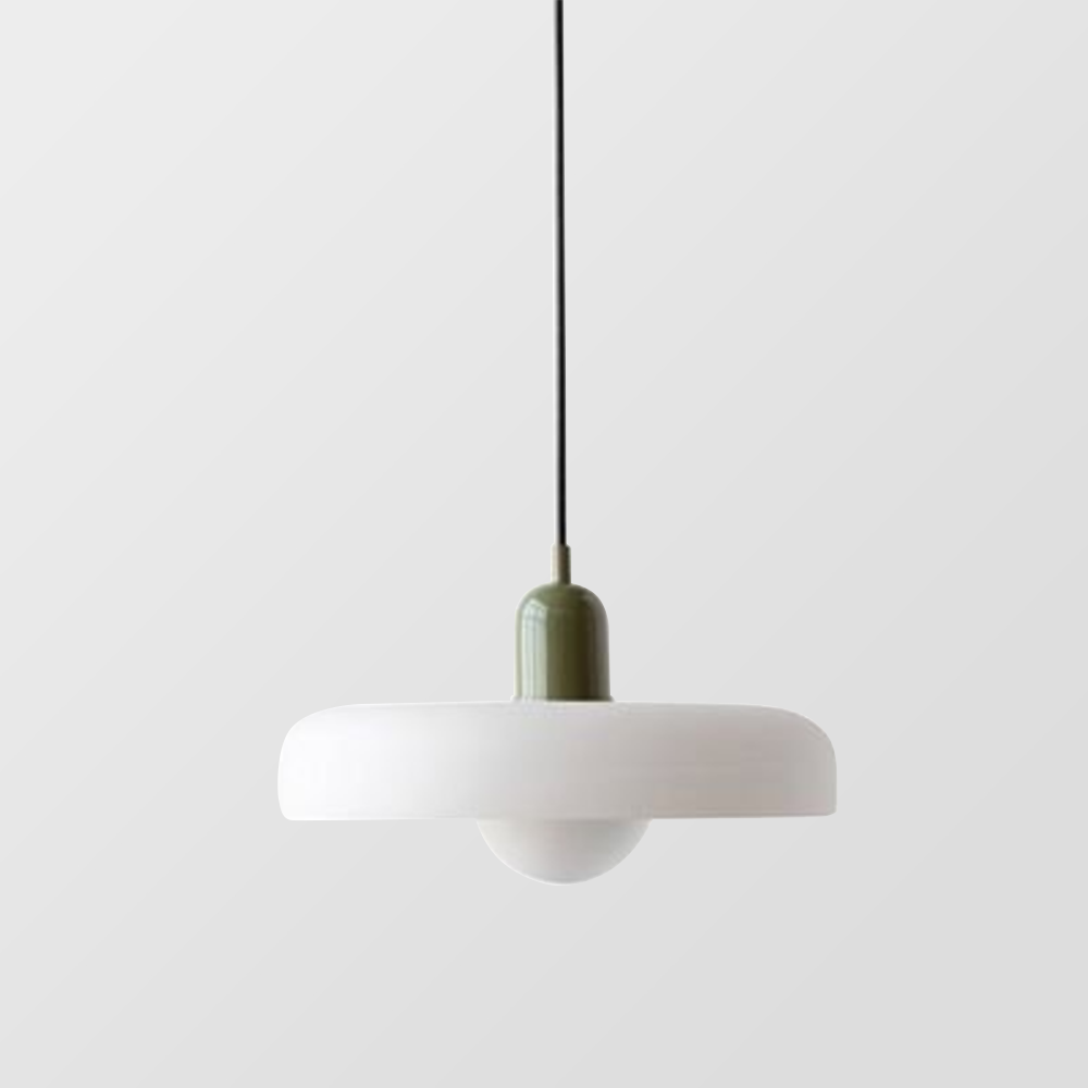 Leandro Bauhaus-Inspired Glass Pendant Light