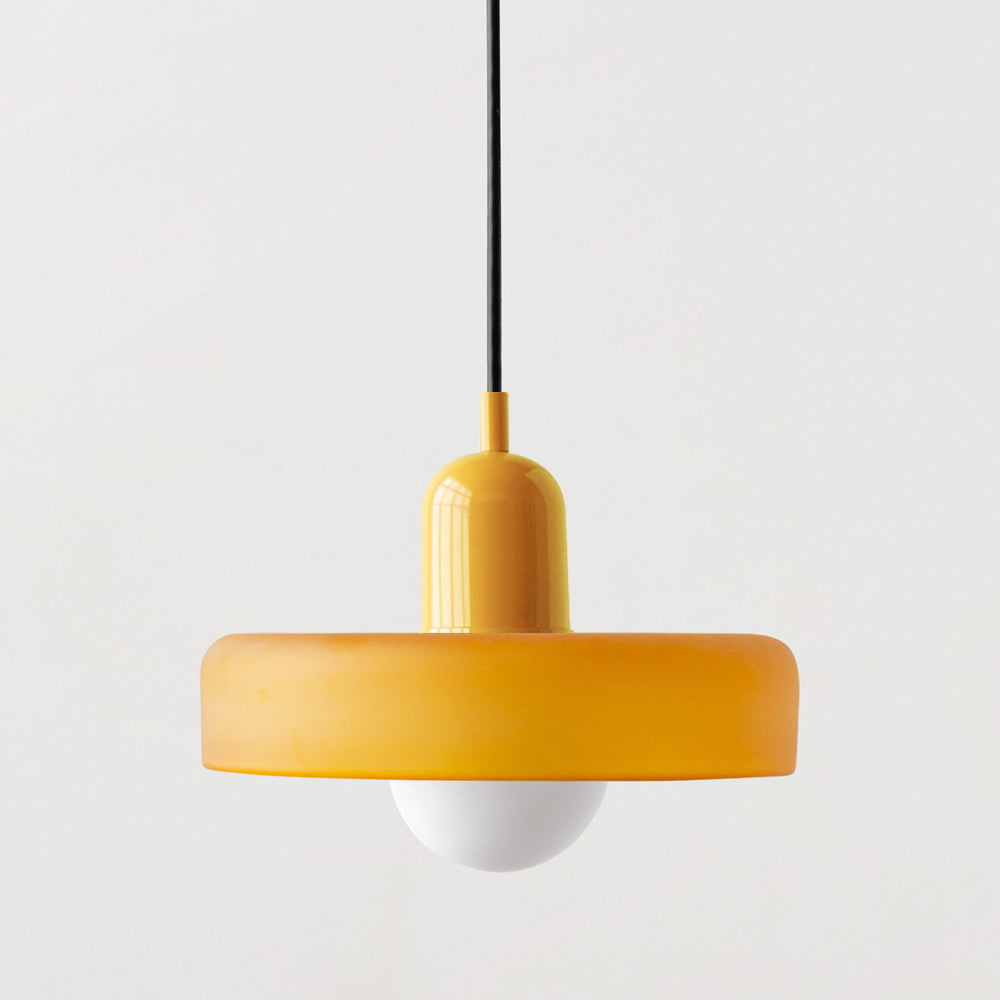 Leandro Bauhaus-Inspired Glass Pendant Light
