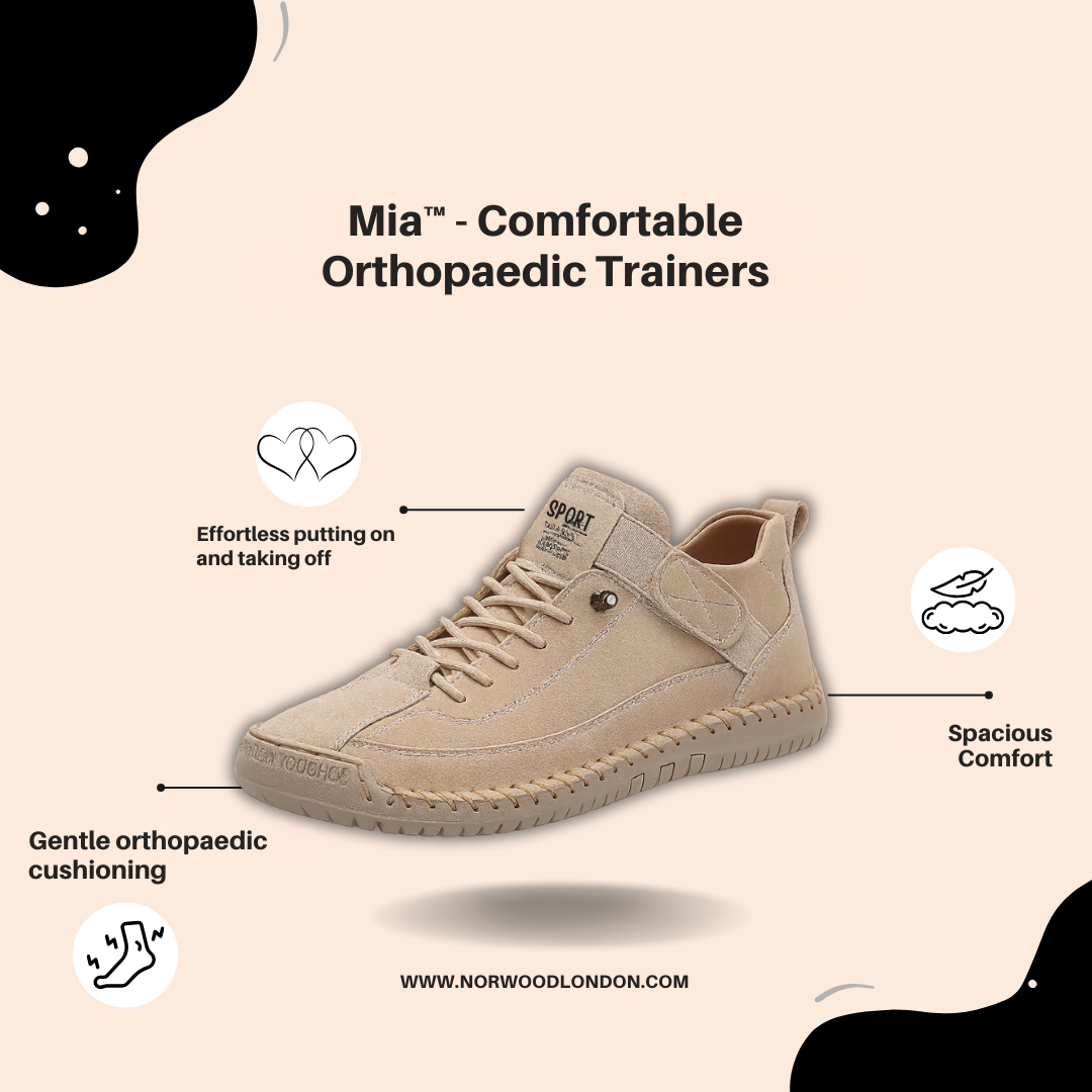 Mia – Comfortable Orthopaedic Trainers