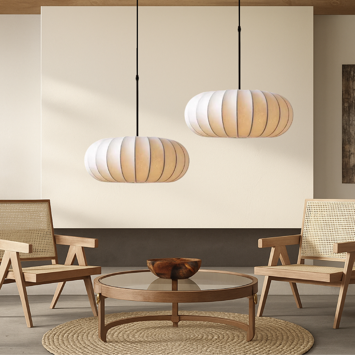 Verona Silk Hanging Light