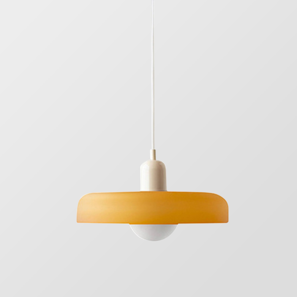 Leandro Bauhaus-Inspired Glass Pendant Light