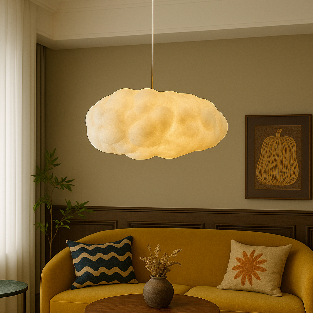 Cloud-Inspired Pendant Light