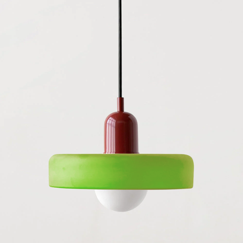 Leandro Bauhaus-Inspired Glass Pendant Light