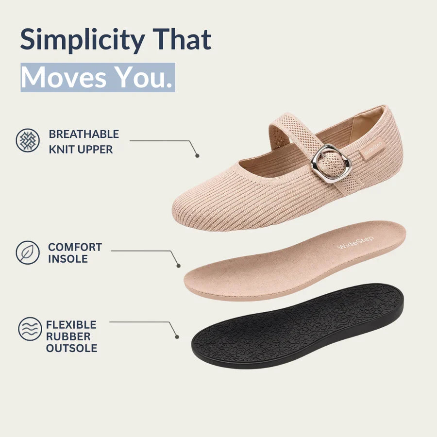 Elora - WideStep Comfort Flat