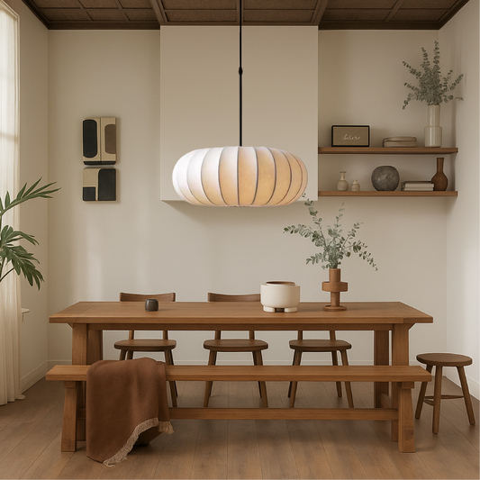 Verona Silk Hanging Light