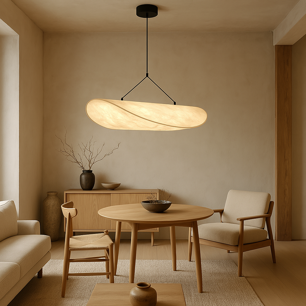 Japandi-Inspired Pendant Light