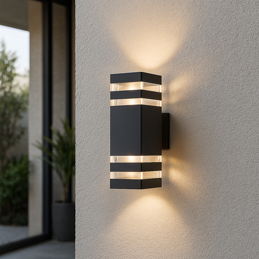 Dual-Function Outdoor Wall Light
