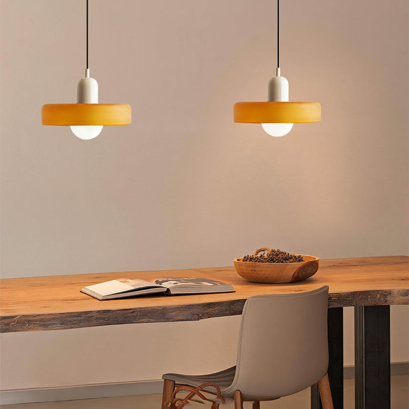 Leandro Bauhaus-Inspired Glass Pendant Light