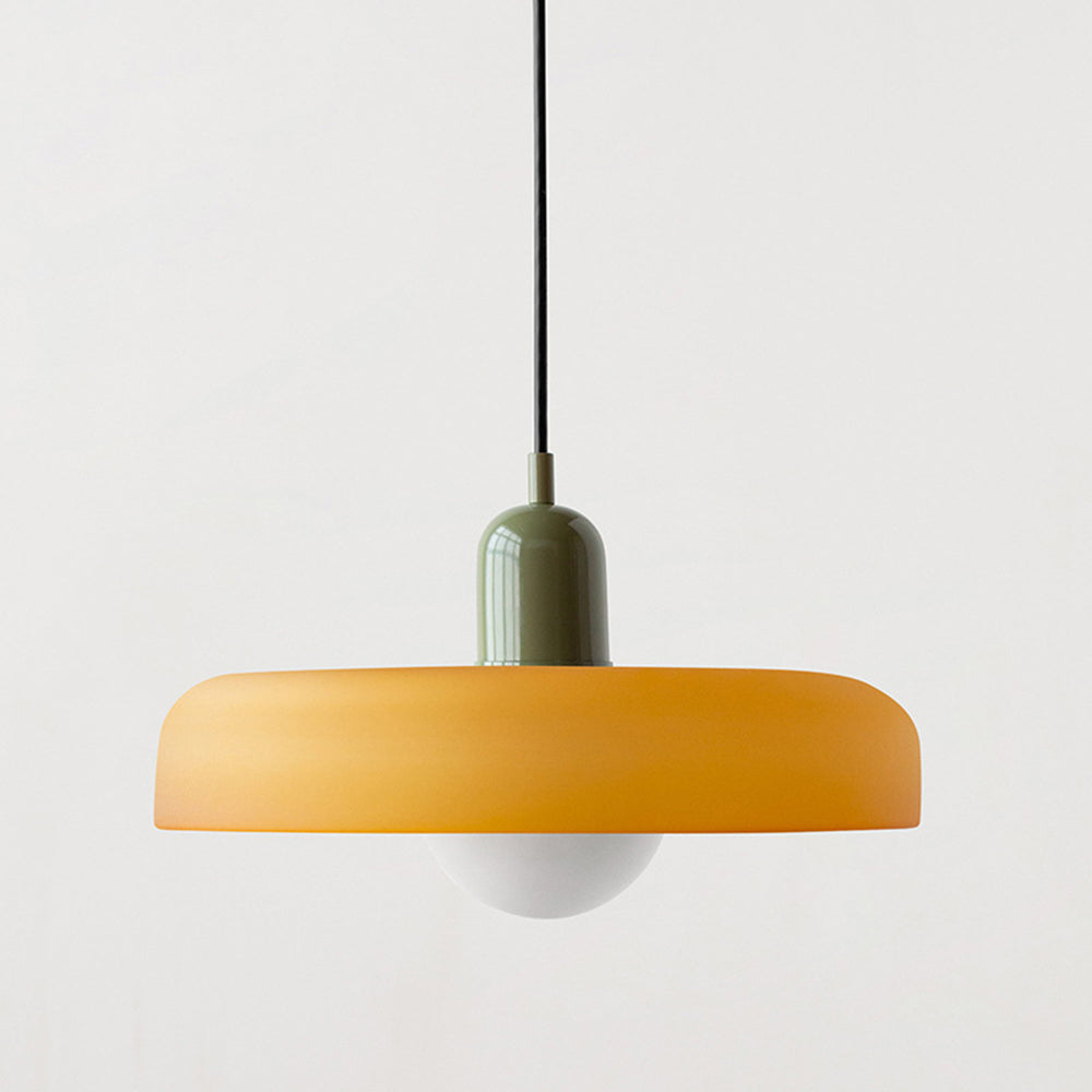 Leandro Bauhaus-Inspired Glass Pendant Light