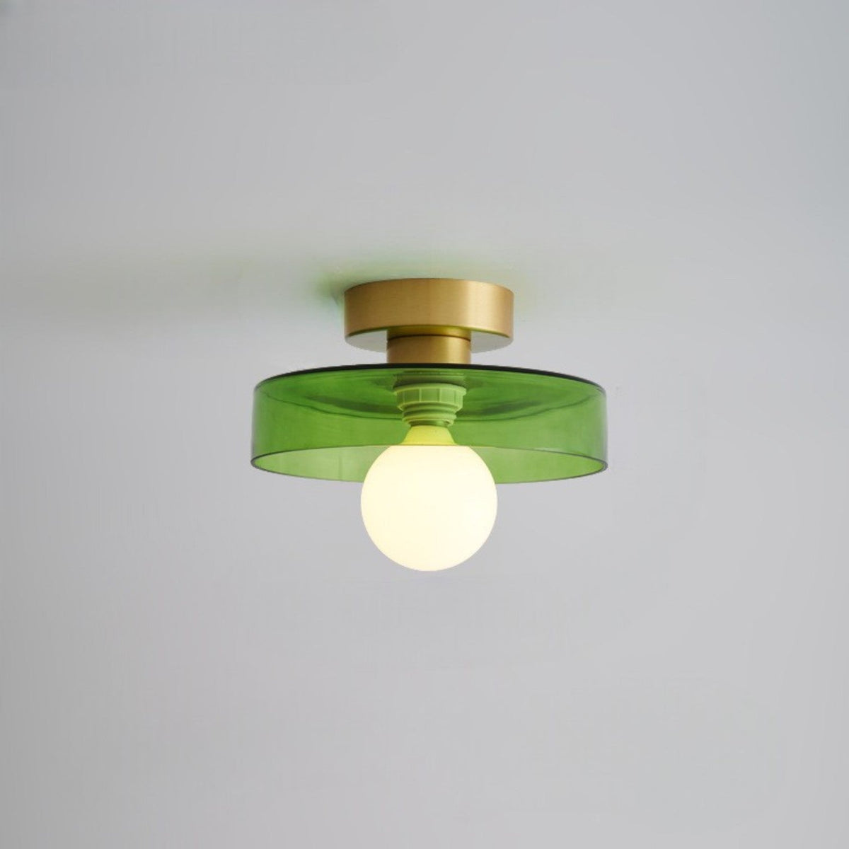 French Bauhaus-Inspired Ceiling Light