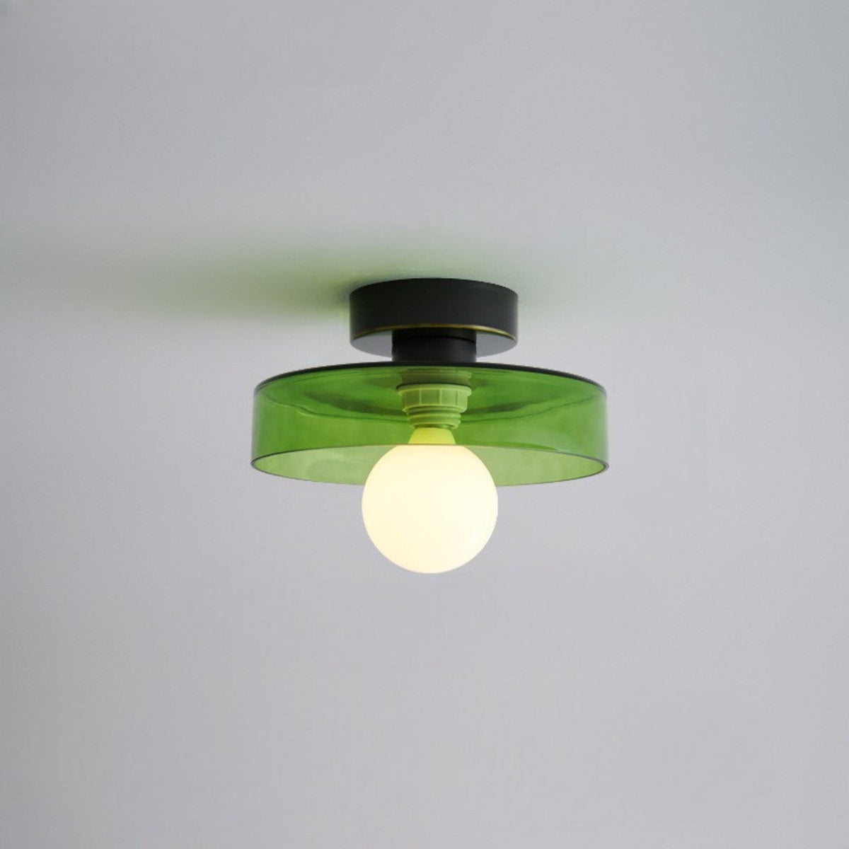 French Bauhaus-Inspired Ceiling Light