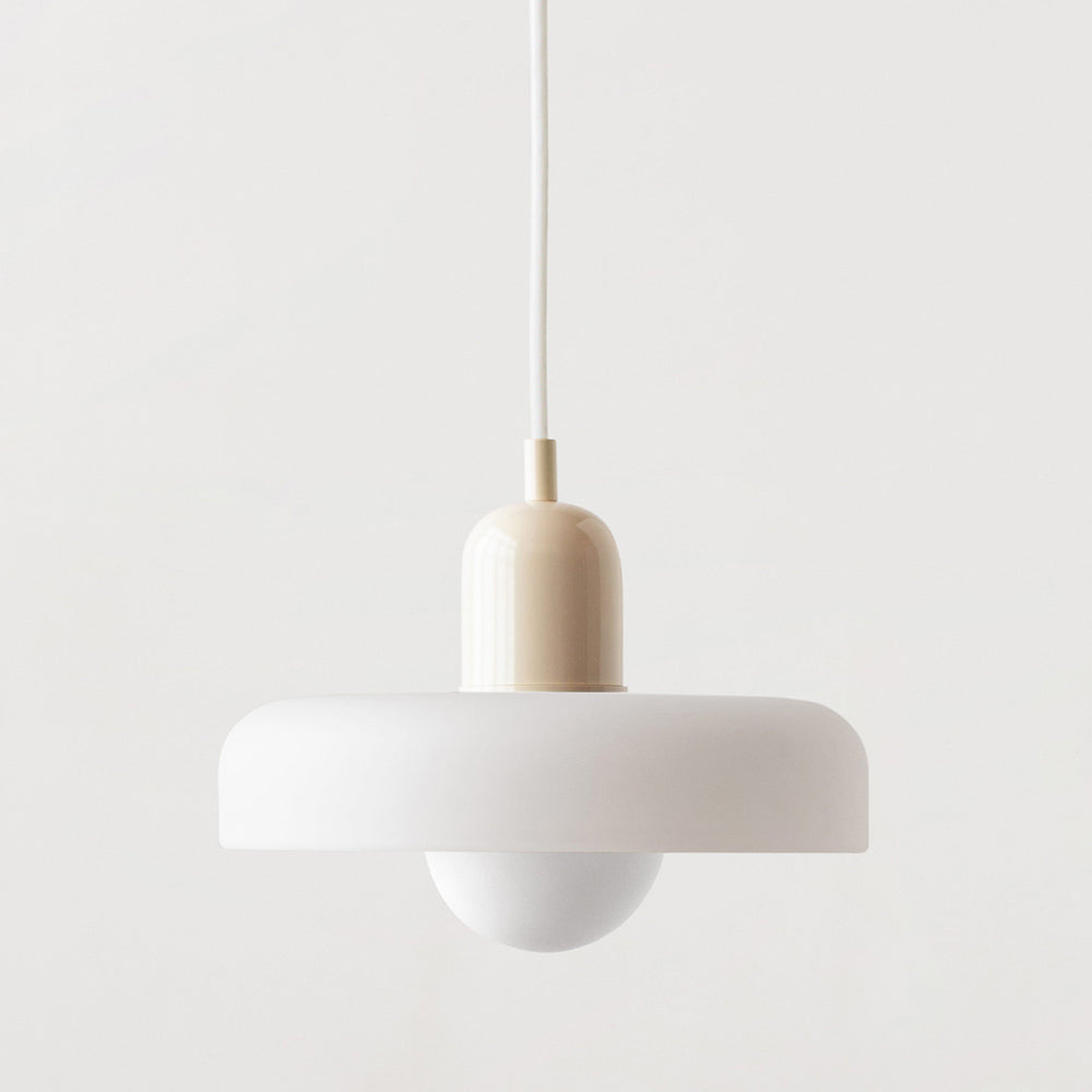 Leandro Bauhaus-Inspired Glass Pendant Light