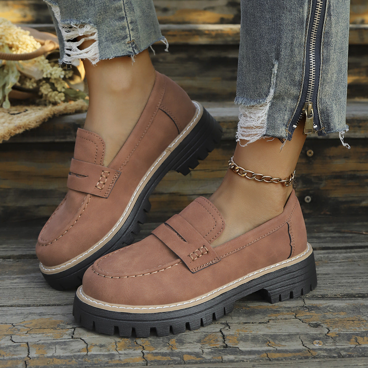 Ashley™ | Elegant Comfort Loafers