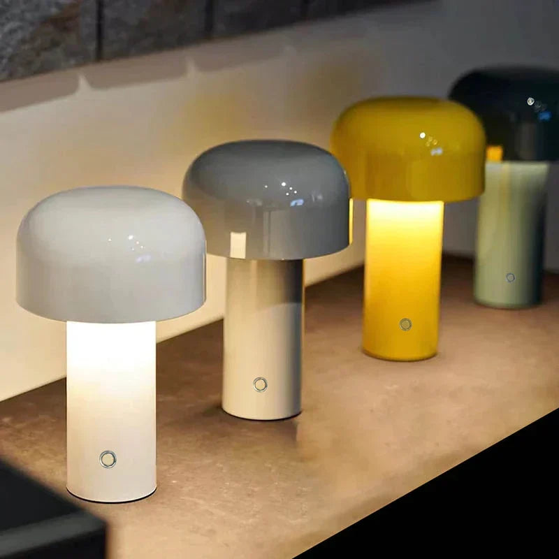 Rome Wireless Mushroom Table Lamp