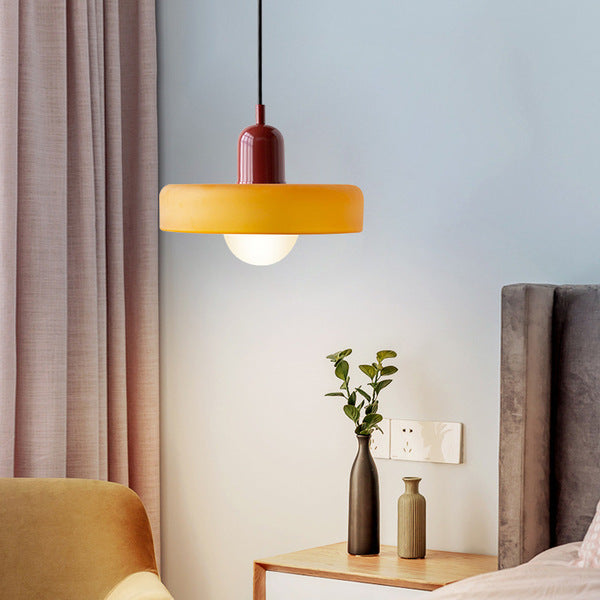 Leandro Bauhaus-Inspired Glass Pendant Light