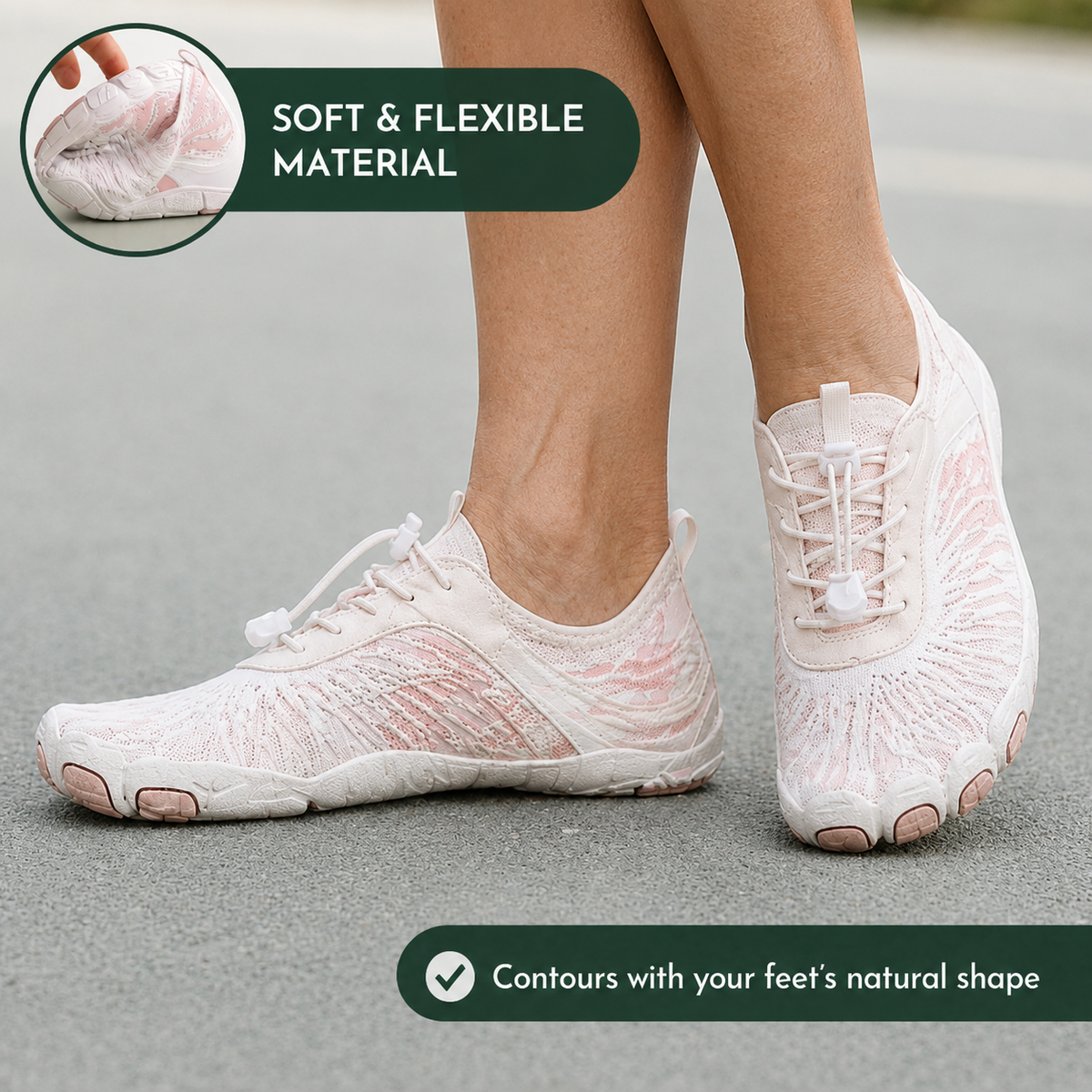 Elena Barefoot Orthopaedic Trainers