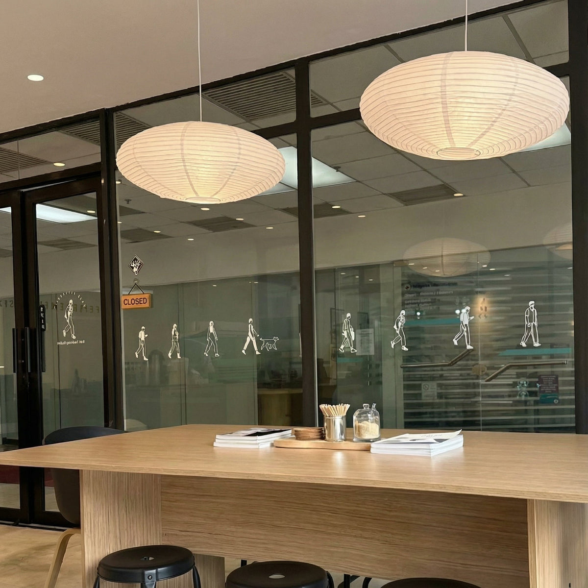 Wabi Sabi Paper Pendant Light