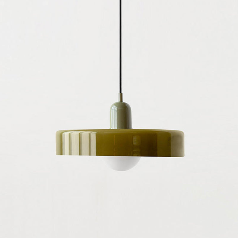Leandro Bauhaus-Inspired Glass Pendant Light