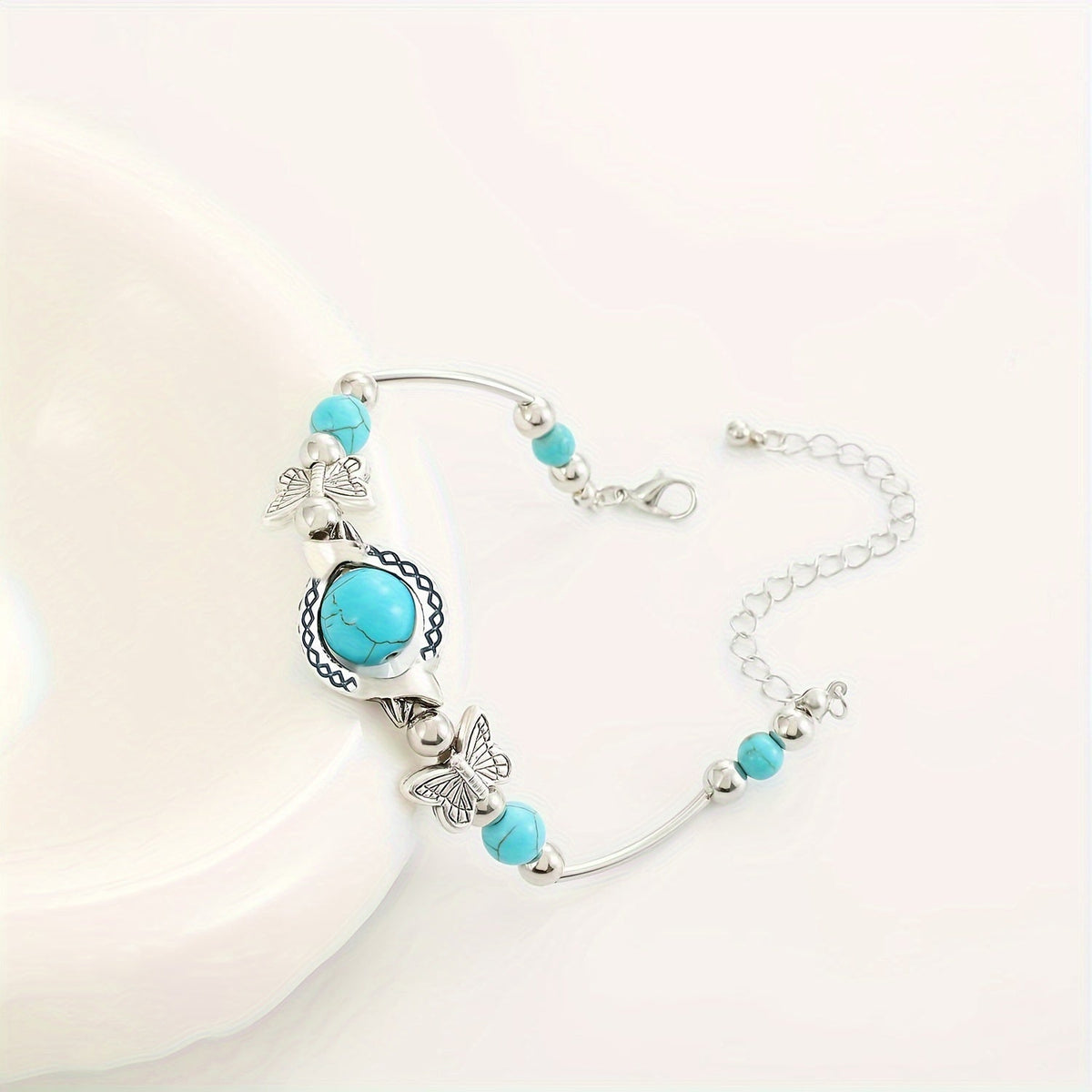 Oasis Butterfly Drift Bracelet | White Gold