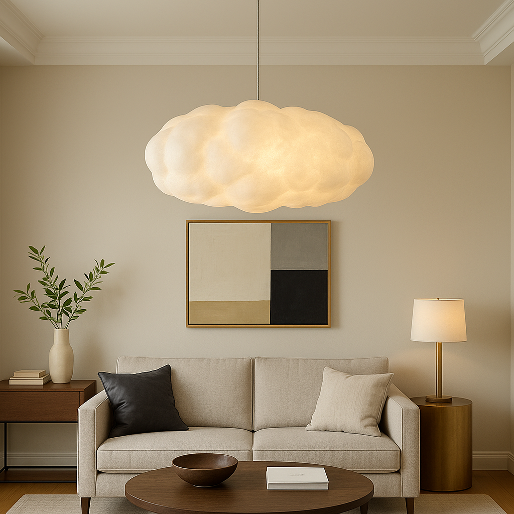 Cloud-Inspired Pendant Light