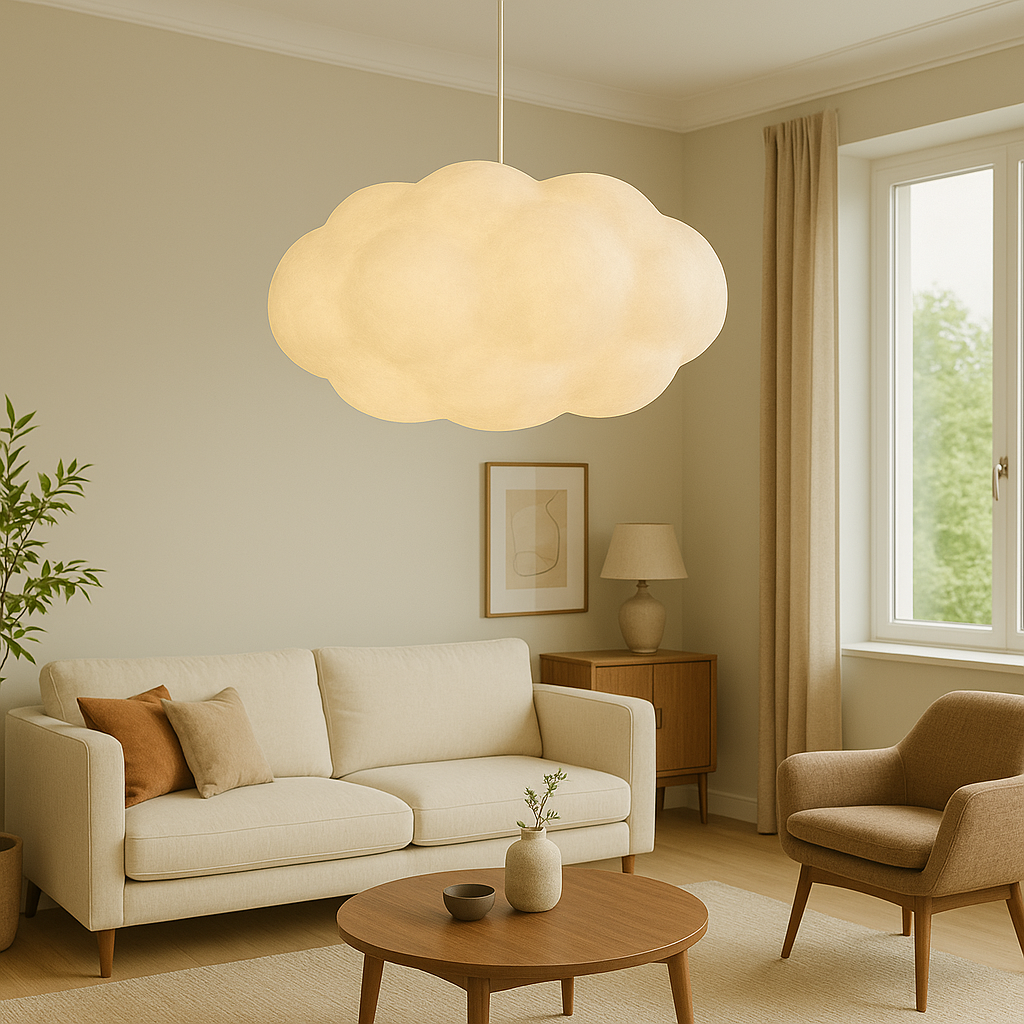 Cloud-Inspired Pendant Light