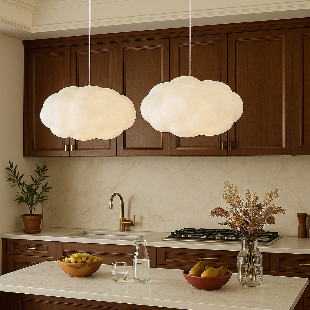 Cloud-Inspired Pendant Light