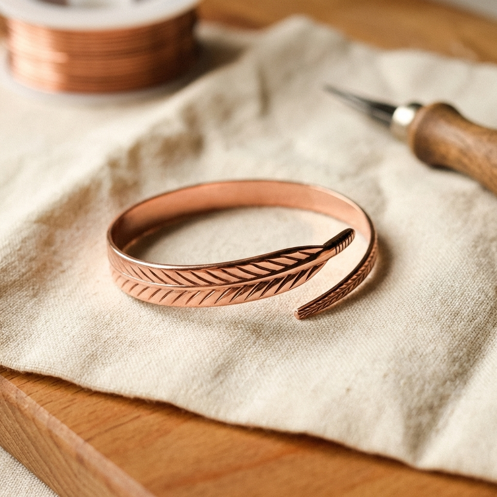 Harris' Root Copper Bracelet