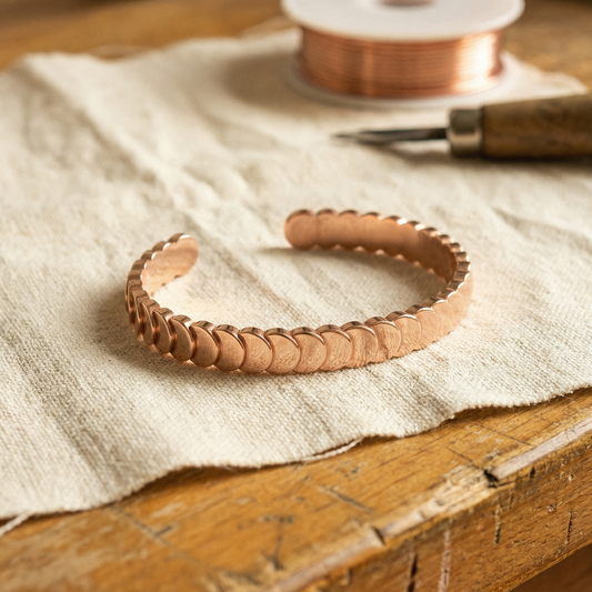 Harris' Tide Copper Bracelet