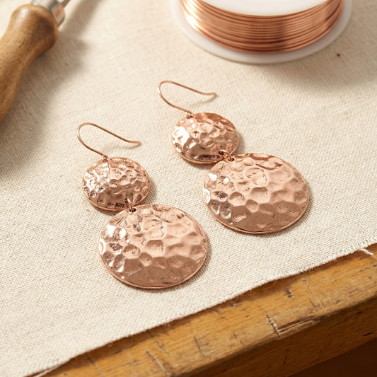 Harris' Solstice Copper Earrings