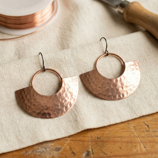 Harris' Sol Copper Earrings