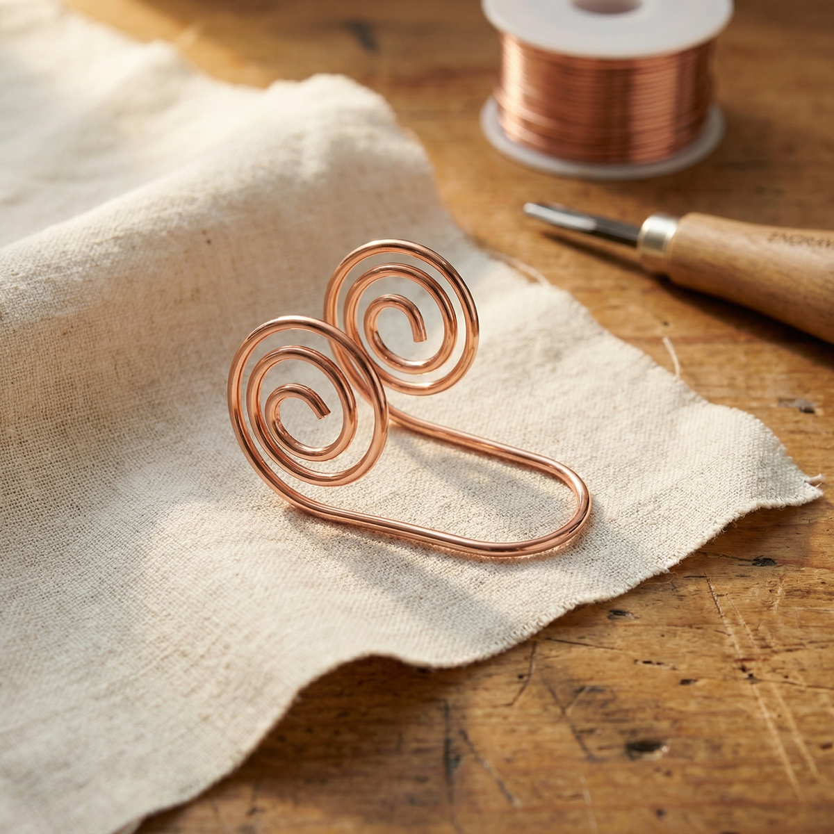 Harris' Flow Copper Hand Spiral