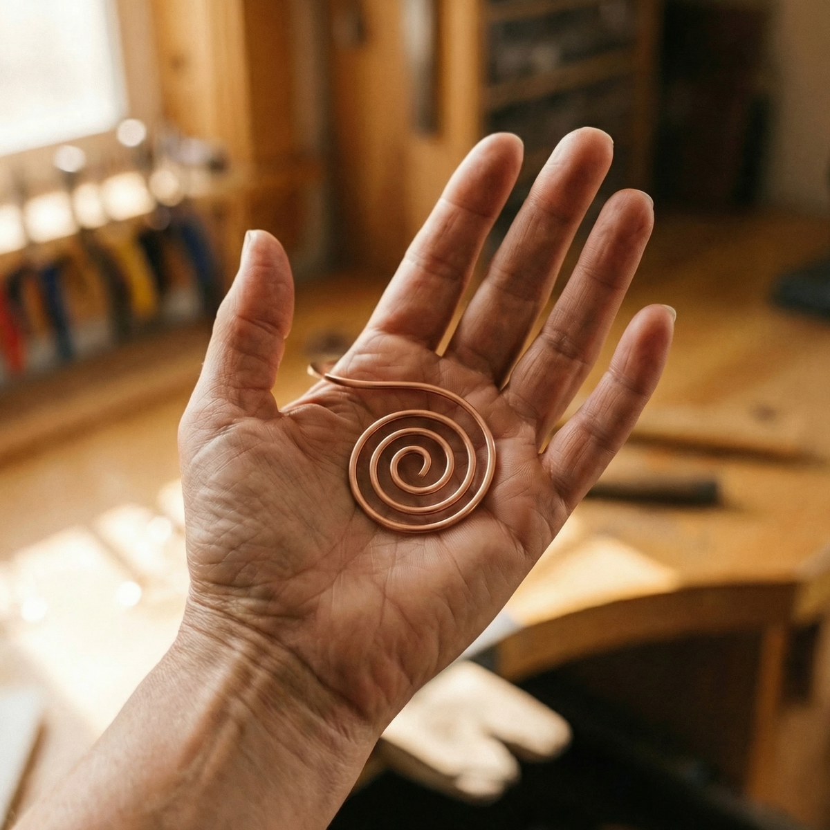 Harris' Flow Copper Hand Spiral