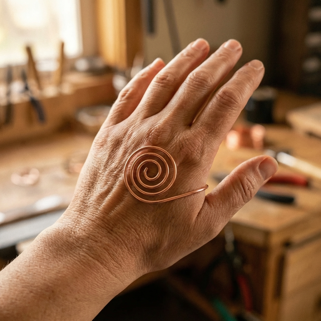 Harris' Flow Copper Hand Spiral