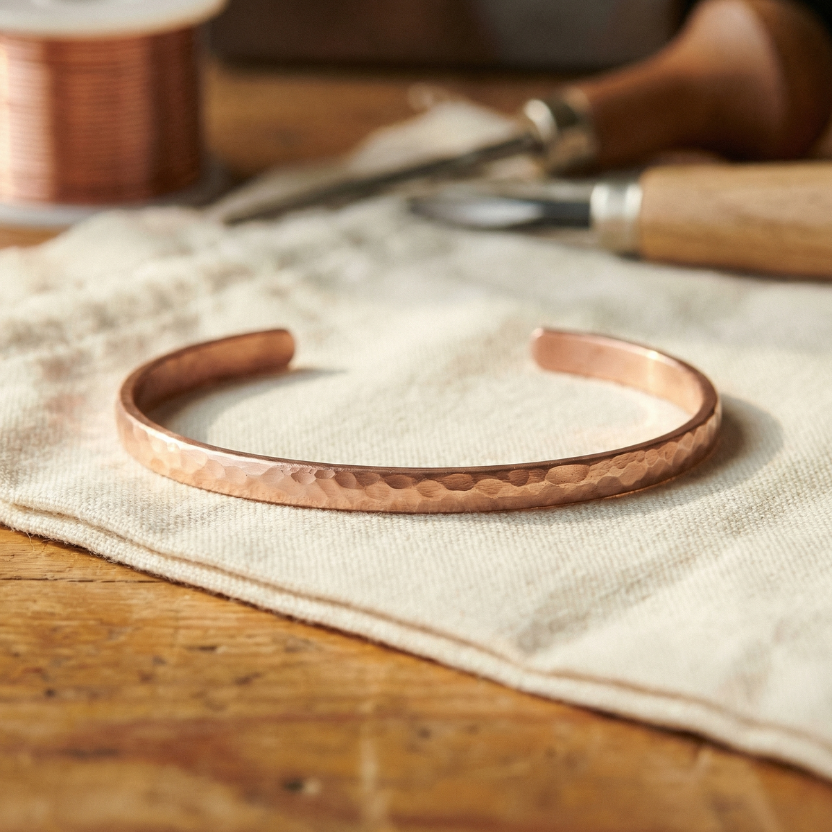 Harris' Sand Copper Anklet