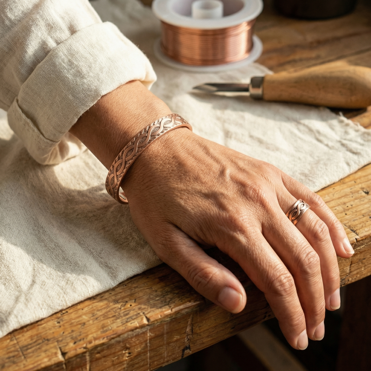 Harris' Knot Copper Set