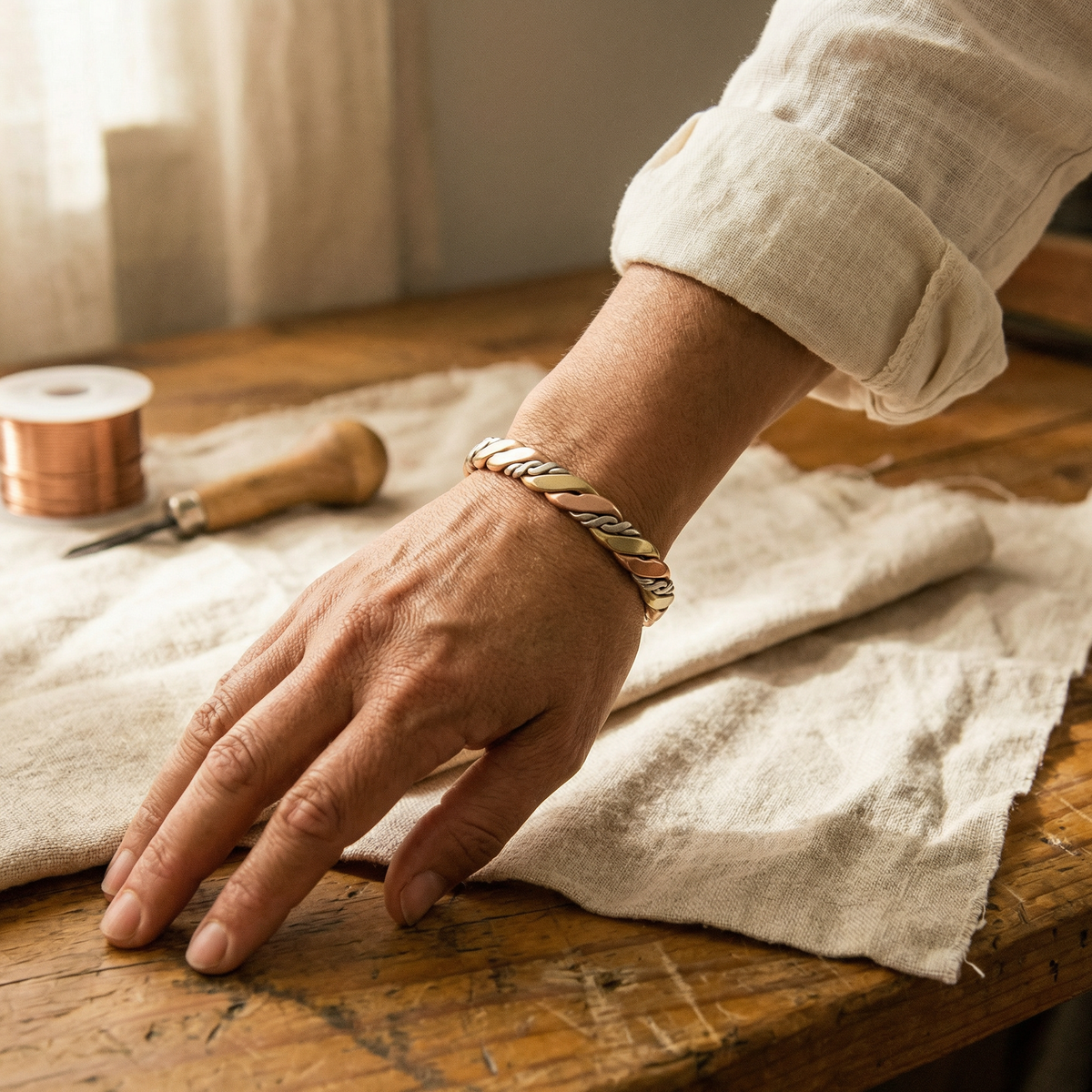 Harris' Stone Copper Bracelet