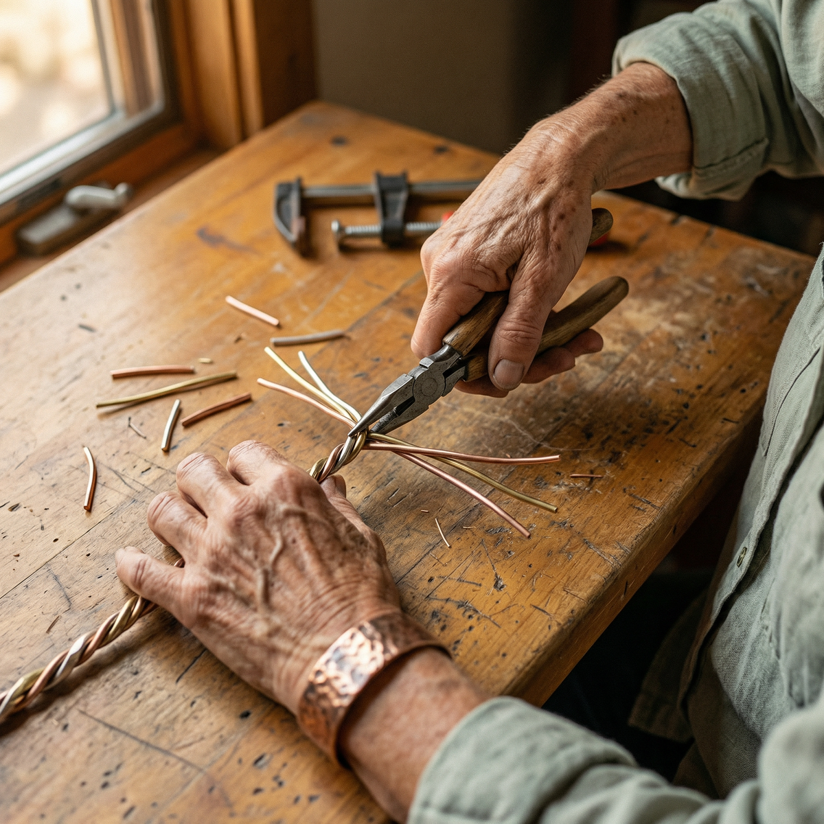 Harris' Stone Copper Bracelet