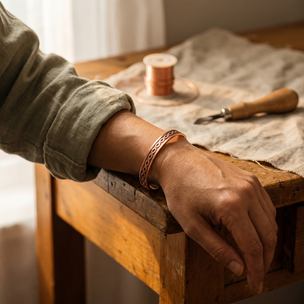 Harris' Current Copper Bracelet