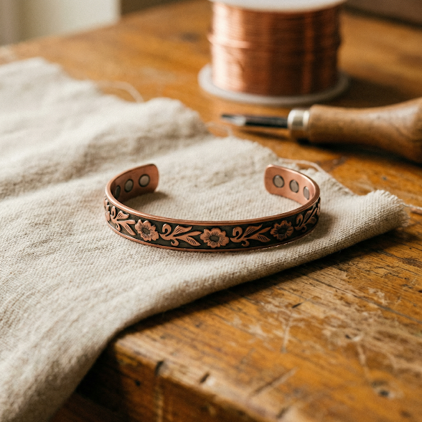 Harris' Vine Copper Bracelet