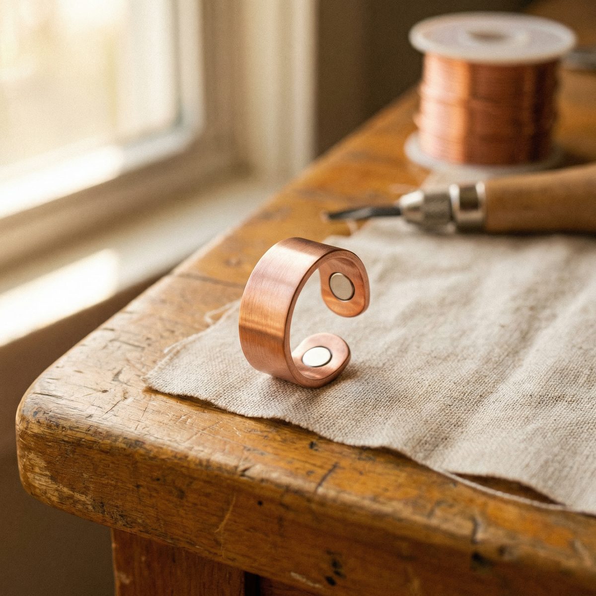 Harris' Weld Copper Ring