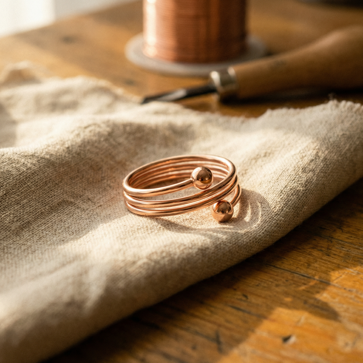 Harris' Silt Copper Ring