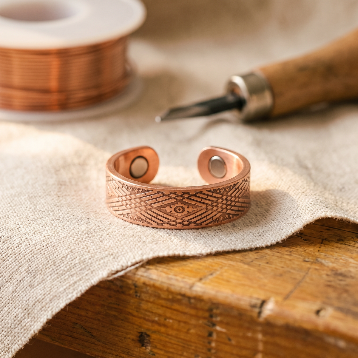 Harris' Holt Copper Ring