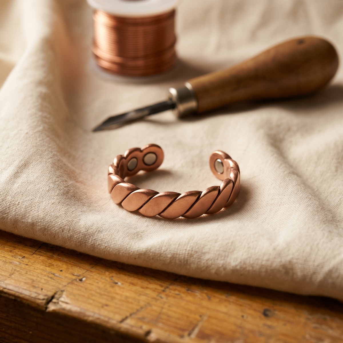 Harris' Knap Copper Ring