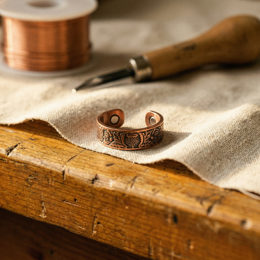 Harris' Bole Copper Ring