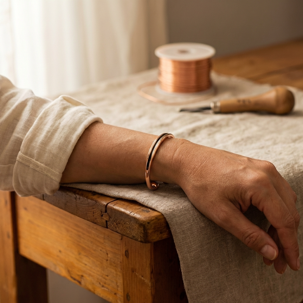 Harris' Vein Copper Bracelet